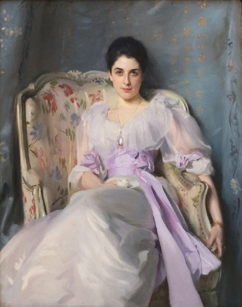 Portrait of Lady Agnew of Lochnaw (1865-1932) (1892) reproduction of painting by John Singer Sargent. ALL GICLEE PRINTS