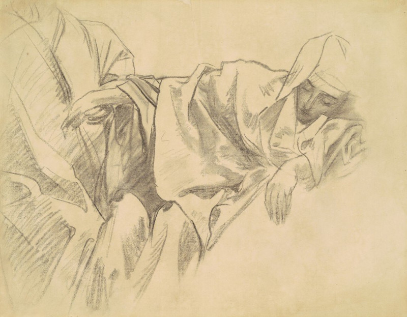 John Singer Sargent reprodukcija Study of the Crucifixion for ‘Fifteen Mysteries of the Rosary’ (1903-1916), VISOS REPRODUKCI...