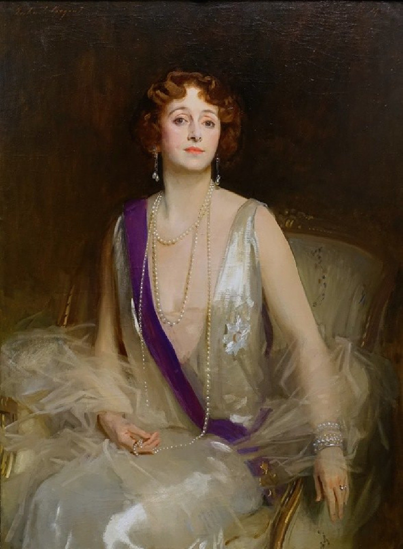 Grace Elvina, Marchioness Curzon of Kedleston (1925) reproduction of painting by John Singer Sargent. ALL GICLEE PRINTS