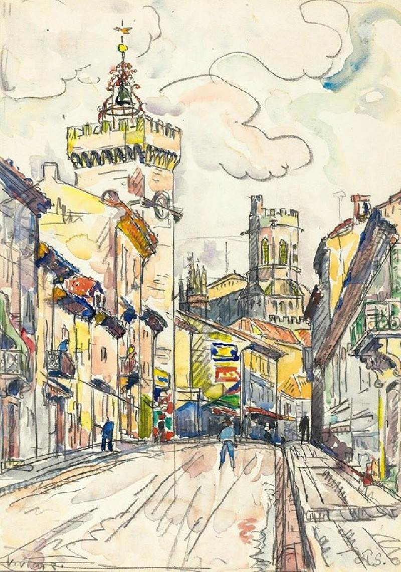 Paul Signac reprodukcija Viviers (1933), VISOS REPRODUKCIJOS , paveikslai, reprodukcijos internetu