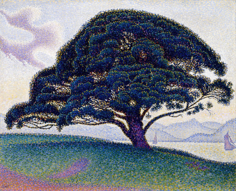 The Bonaventure Pine (1893) reproduction of painting by Paul Signac. ALL GICLEE PRINTS