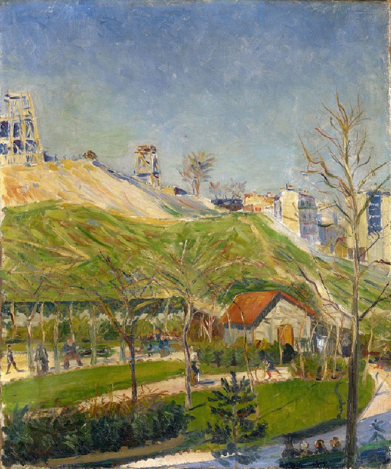 Paul Signac reprodukcija The Square Saint-Pierre (1883-1884), VISOS REPRODUKCIJOS , paveikslai, reprodukcijos internetu