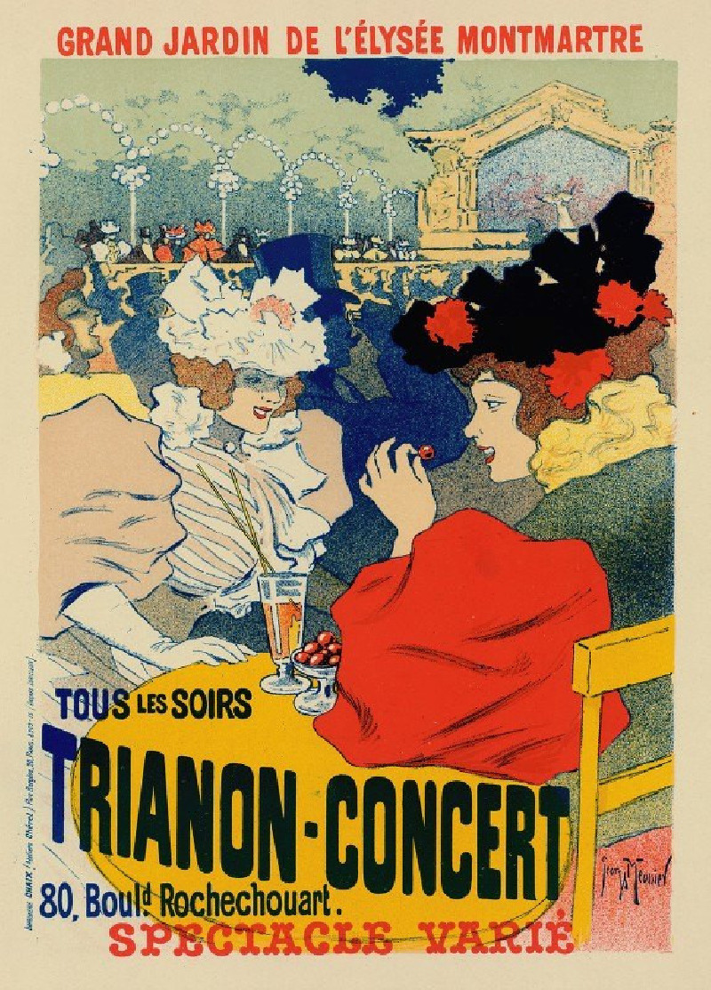 Georges Meunier reprodukcija Trianon-Concert (1897), VISOS REPRODUKCIJOS , paveikslai, reprodukcijos internetu