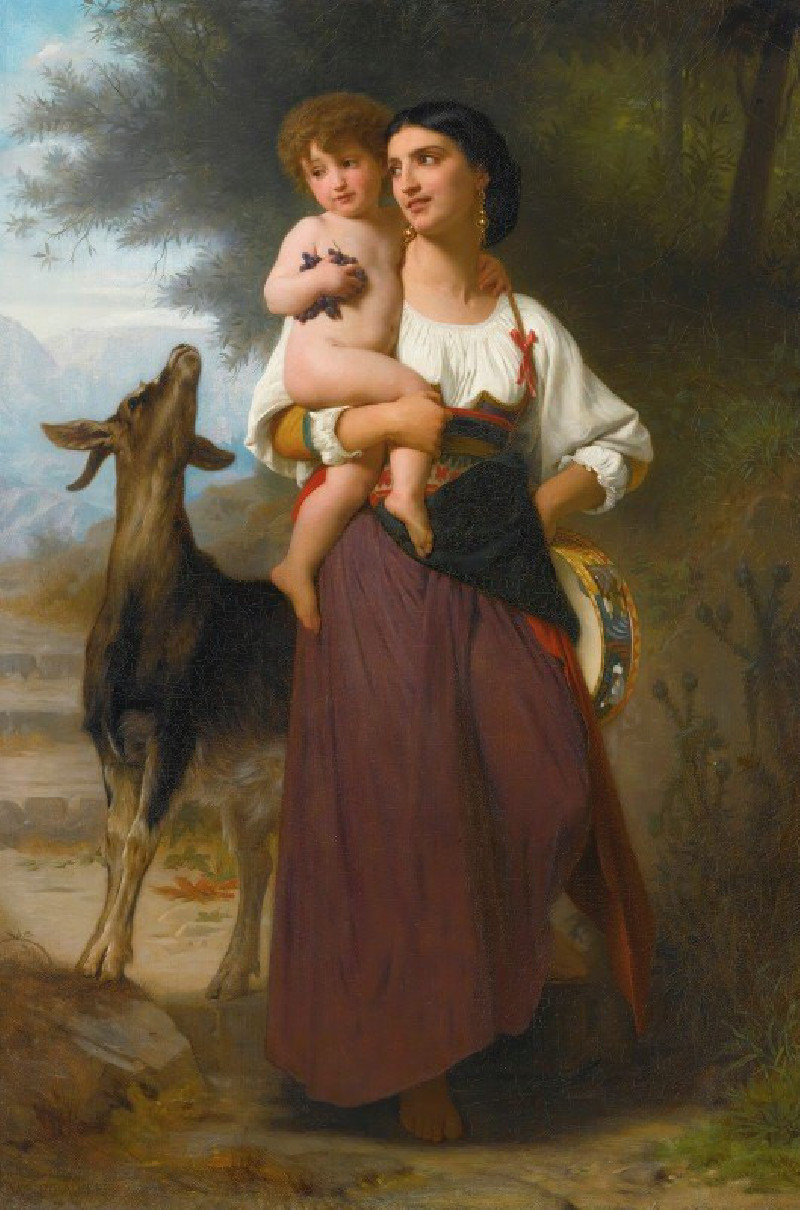 Convoitise reproduction of painting by William Bouguereau. ALL GICLEE PRINTS