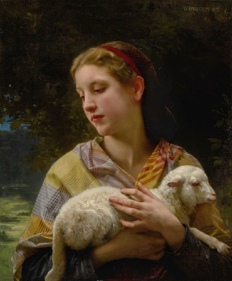 William Bouguereau reprodukcija Innocence  (1873), VISOS REPRODUKCIJOS , paveikslai, reprodukcijos internetu