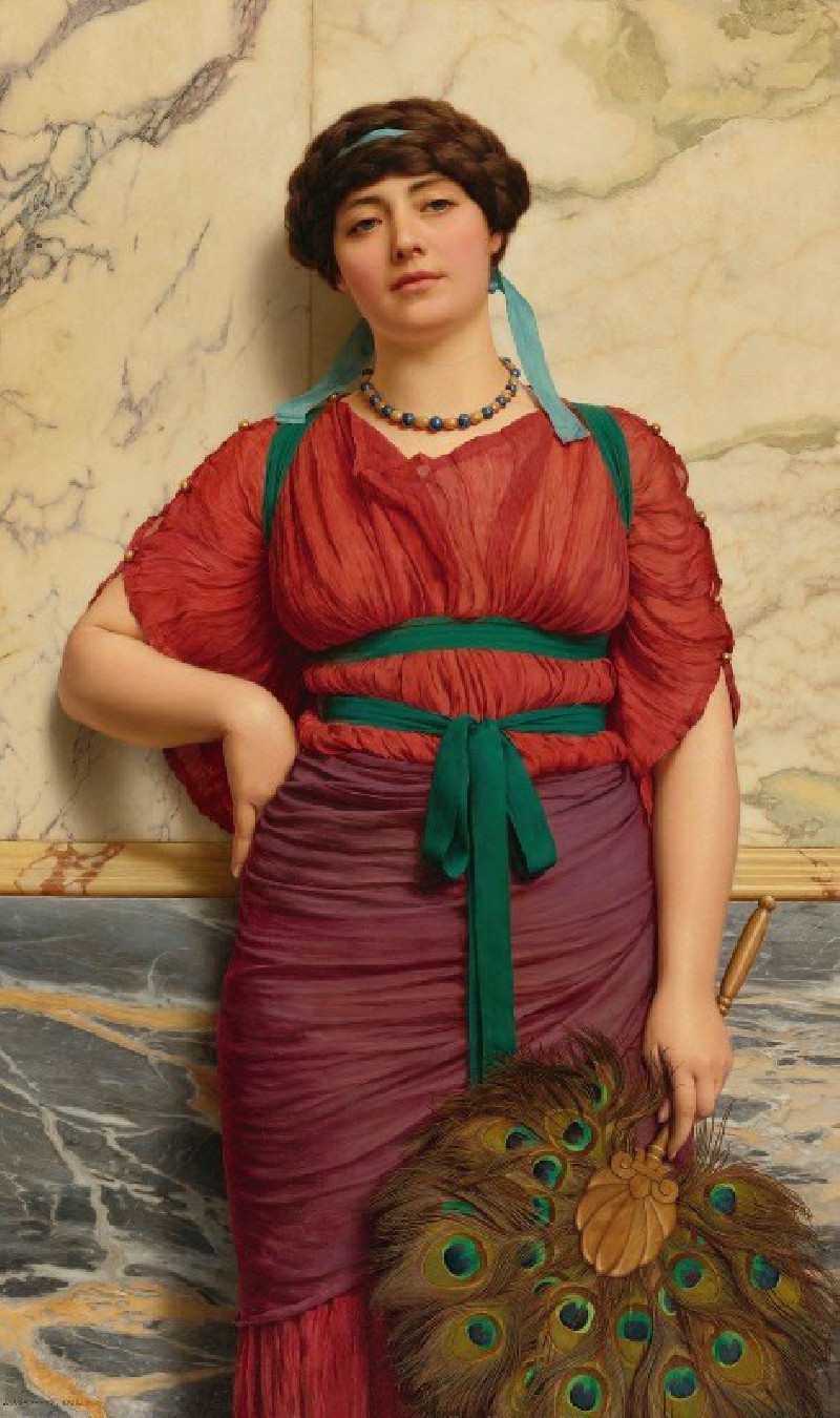 Eurypyle (1920) reproduction of painting by John William Godward. ALL GICLEE PRINTS