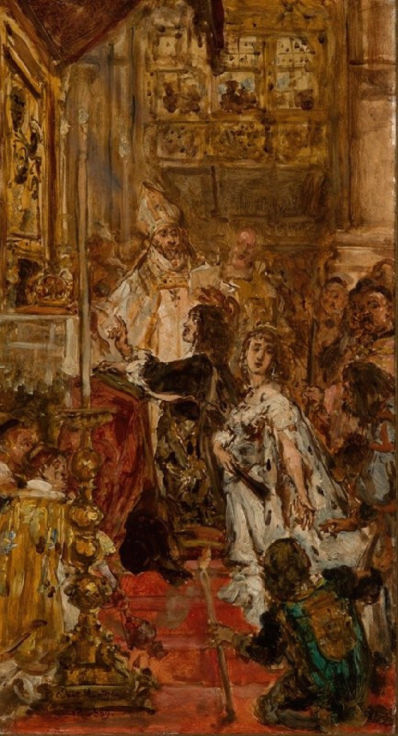 Jan Matejko reprodukcija Śluby Jana Kazimierza (1889), VISOS REPRODUKCIJOS , paveikslai, reprodukcijos internetu