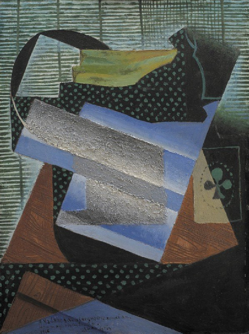 Still Life (1916) reproduction of painting by Juan Gris. Still-life