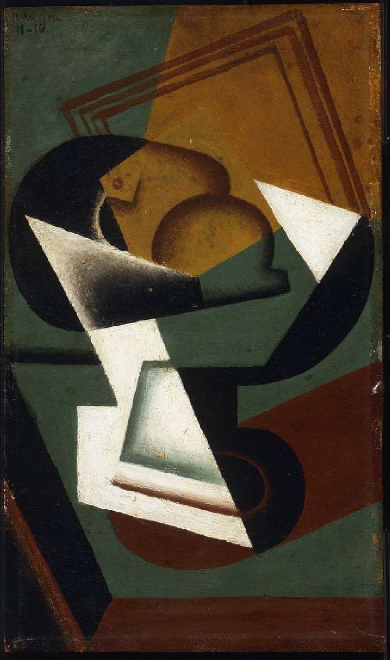 Juan Gris reprodukcija Dish of Fruit (1916), VISOS REPRODUKCIJOS , paveikslai, reprodukcijos internetu