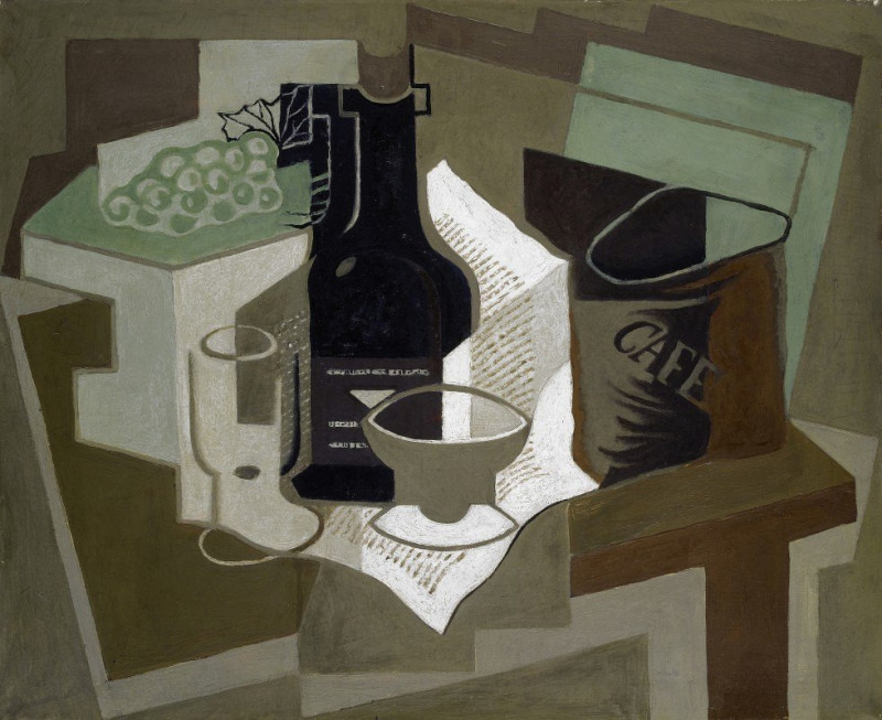 The Bag of Coffee (1920) reproduction of painting by Juan Gris. ALL GICLEE PRINTS