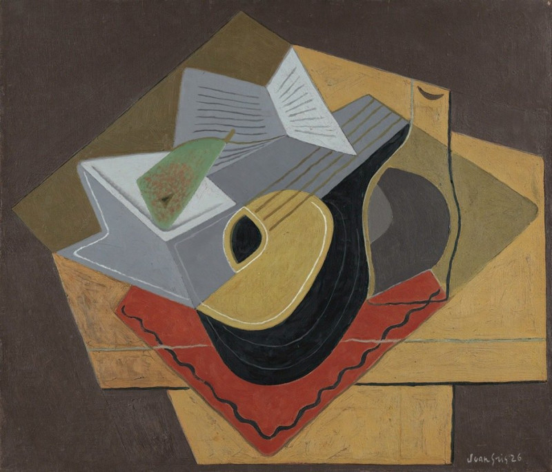 La Mandoline Noire (1926) reproduction of painting by Juan Gris. ALL GICLEE PRINTS