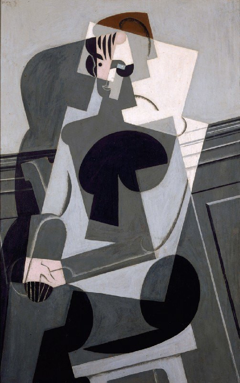 Juan Gris reprodukcija Portrait of Josette Gris (1916), VISOS REPRODUKCIJOS , paveikslai, reprodukcijos internetu