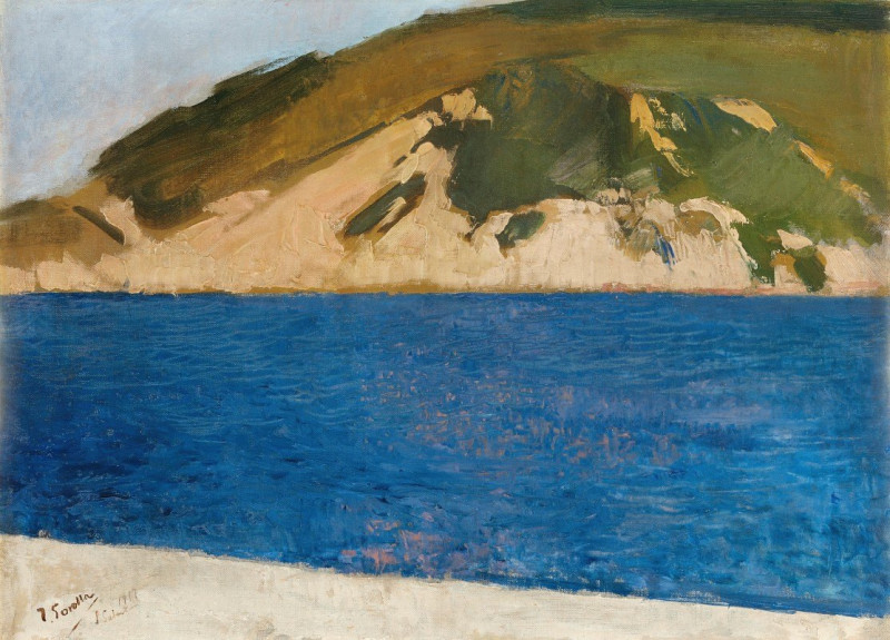 Monte Ulía, San Sebastián (1917) reproduction of painting by Joaquín Sorolla. ALL GICLEE PRINTS