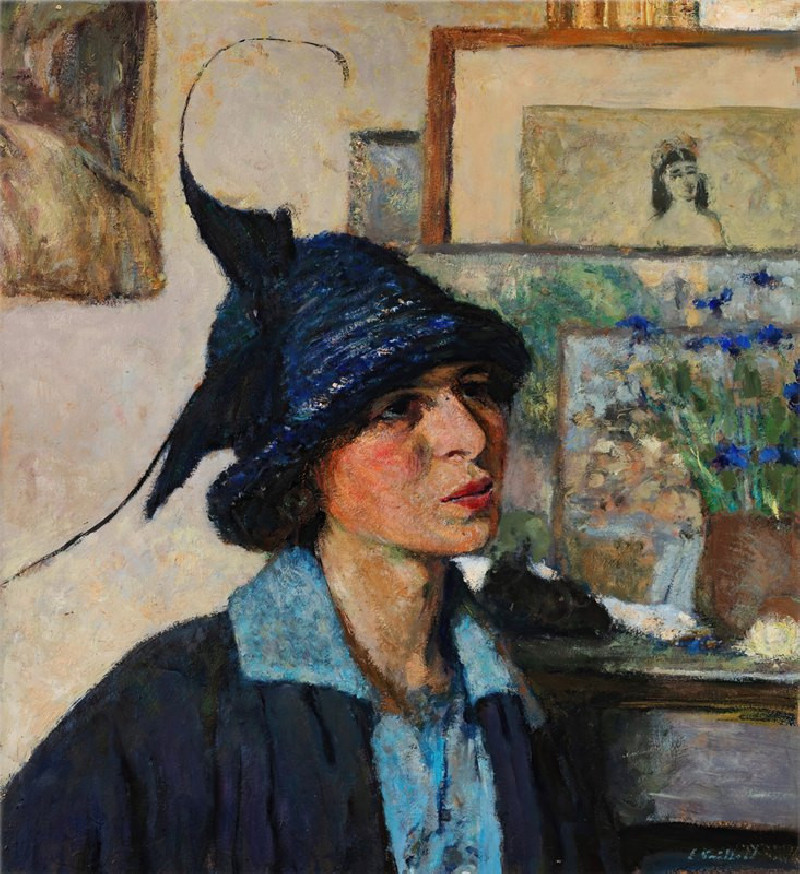 Madeleine Rodrigues (1918) reproduction of painting by Édouard Vuillard. ALL GICLEE PRINTS