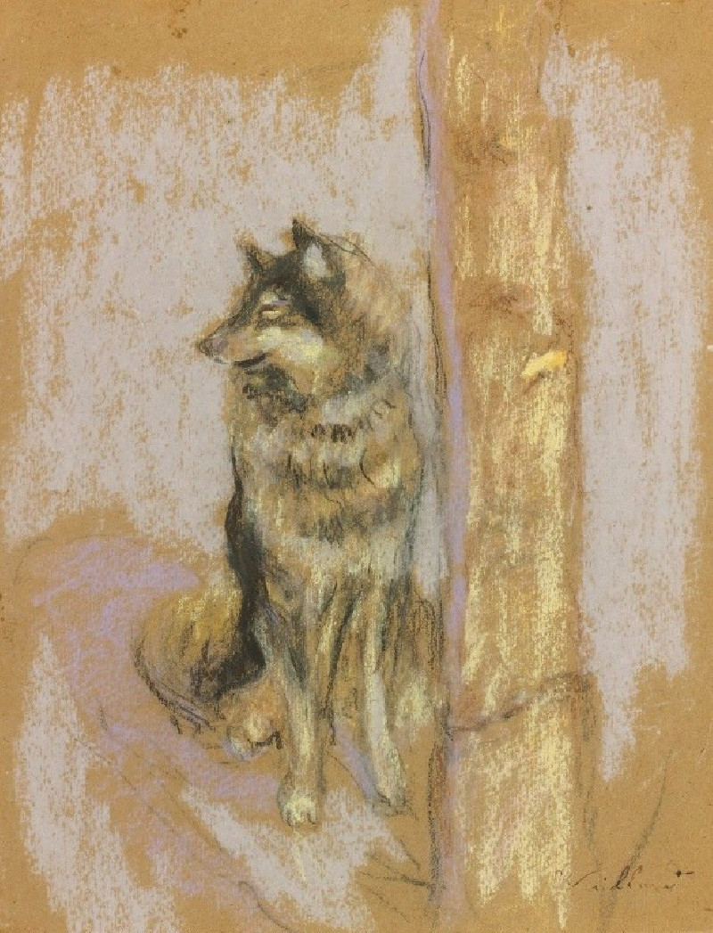 Le Chien-Loup À Gérardmer reproduction of painting by Édouard Vuillard. ALL GICLEE PRINTS