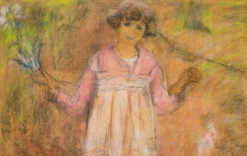 Mlle. Alice Kapferer (circa 1922) reproduction of painting by Édouard Vuillard. ALL GICLEE PRINTS