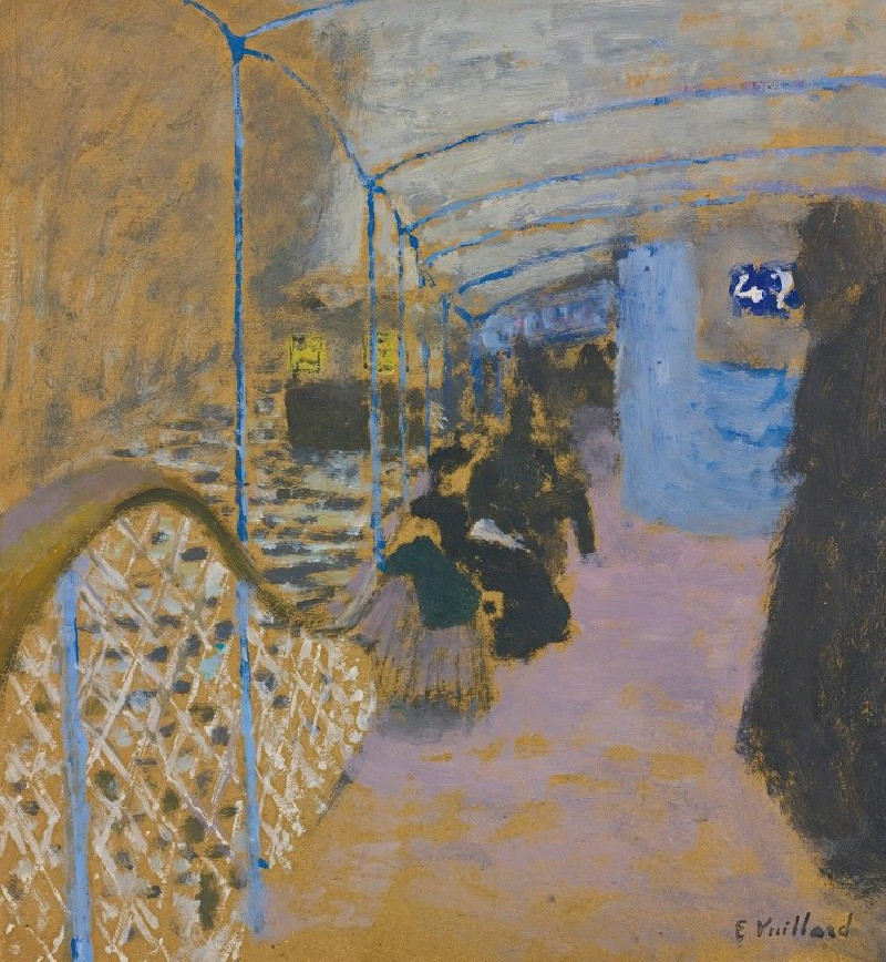 Le Bateau-Mouche reproduction of painting by Édouard Vuillard. ALL GICLEE PRINTS