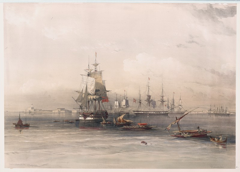 Alexandria (1846-1849) reproduction of painting by David Roberts. ALL GICLEE PRINTS