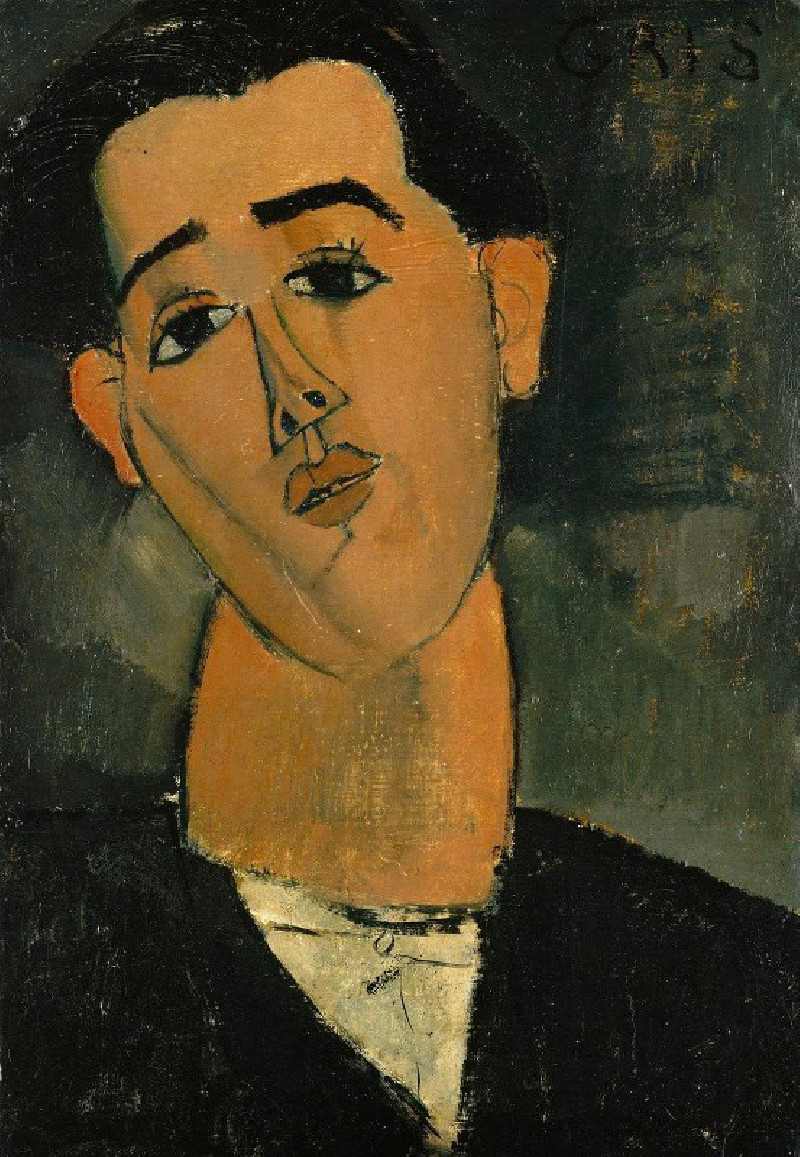 Amedeo Modigliani reprodukcija Juan Gris (1915), VISOS REPRODUKCIJOS , paveikslai, reprodukcijos internetu