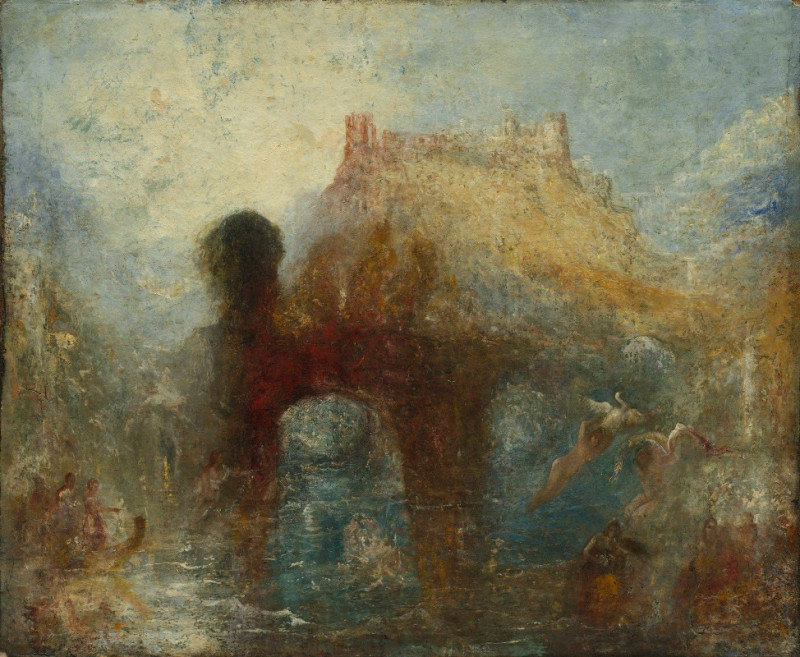 Queen Mab’s Cave (after 1846) reproduction of painting by Joseph Mallord William Turner. ALL GICLEE PRINTS