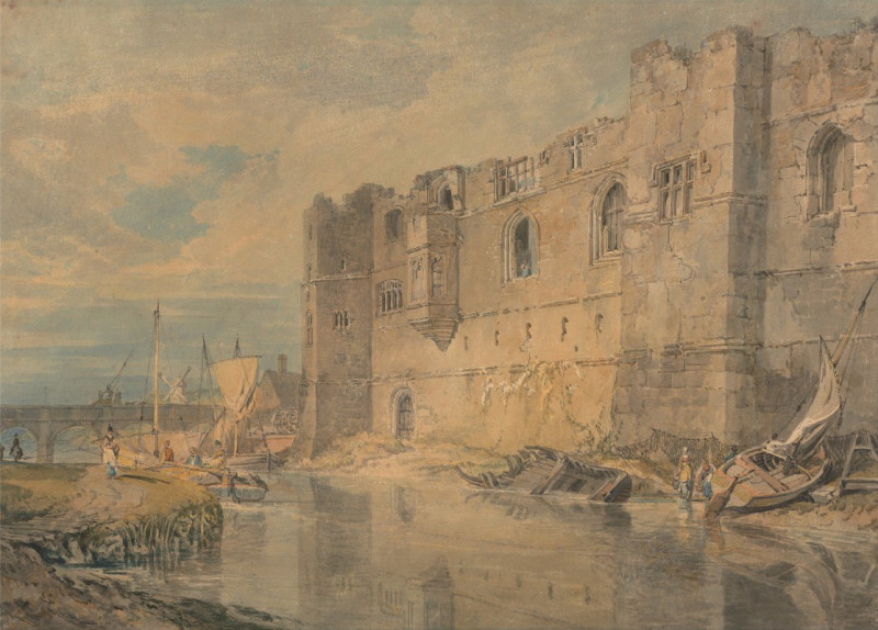 Newark, upon Trent (ca. 1796) reproduction of painting by Joseph Mallord William Turner. ALL GICLEE PRINTS