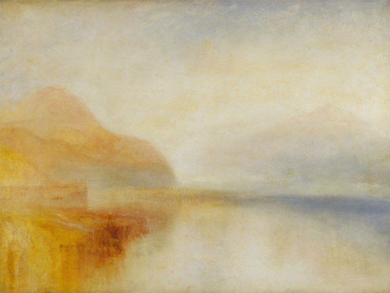 Joseph Mallord William Turner reprodukcija Inverary Pier, Loch Fyne- Morning (ca. 1845), VISOS REPRODUKCIJOS , paveikslai, re...