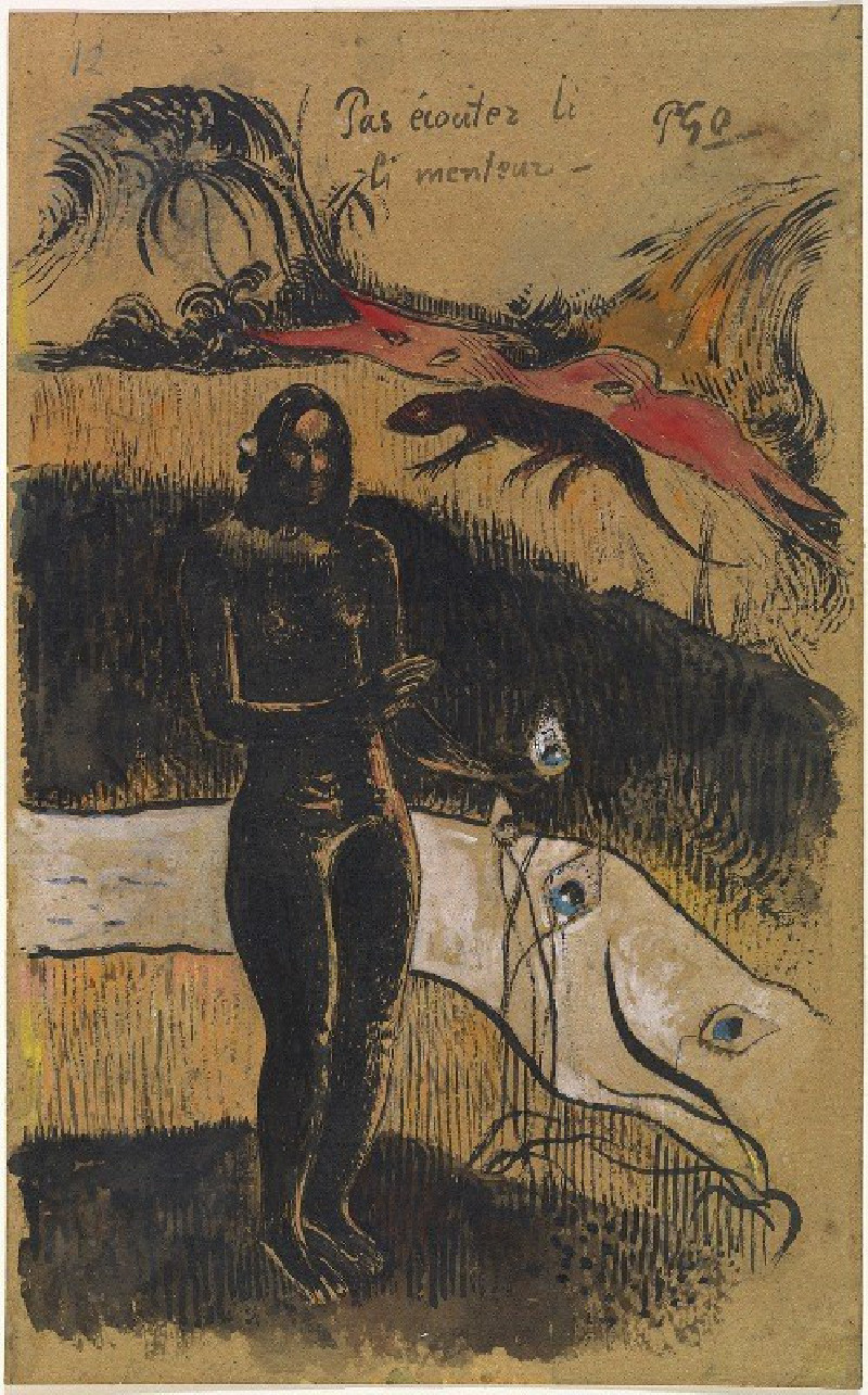 Paul Gauguin reprodukcija Nave Nave Fenua (probably 1894), VISOS REPRODUKCIJOS , paveikslai, reprodukcijos internetu