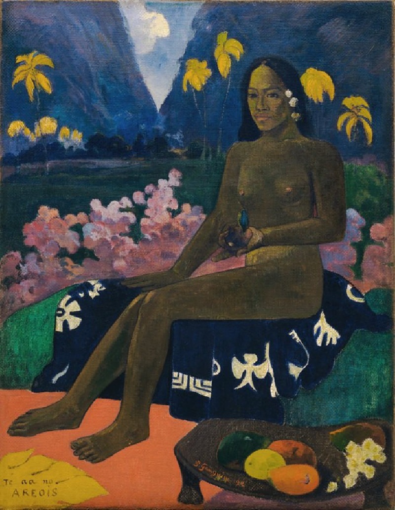 Te aa no areois (The Seed of the Areoi ) (1892) reproduction of painting by Paul Gauguin. ALL GICLEE PRINTS