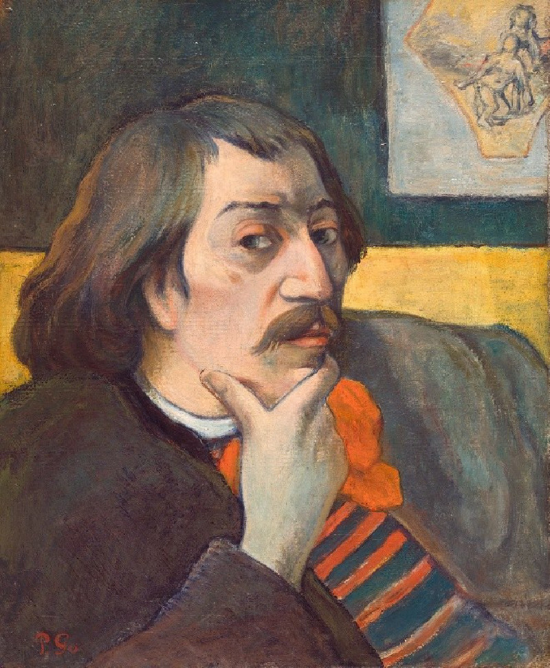 Self Portrait (ca. 1893) reproduction of painting by Paul Gauguin. ALL GICLEE PRINTS