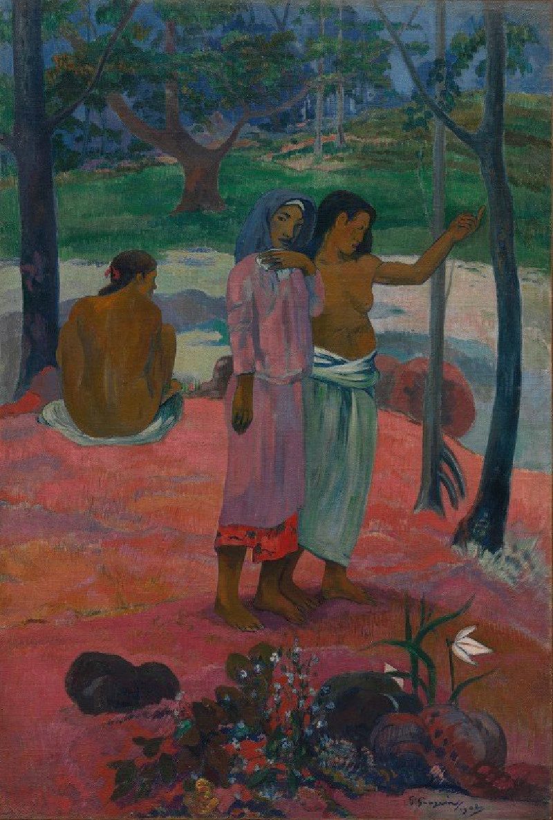 The Call (1902) reproduction of painting by Paul Gauguin. ALL GICLEE PRINTS