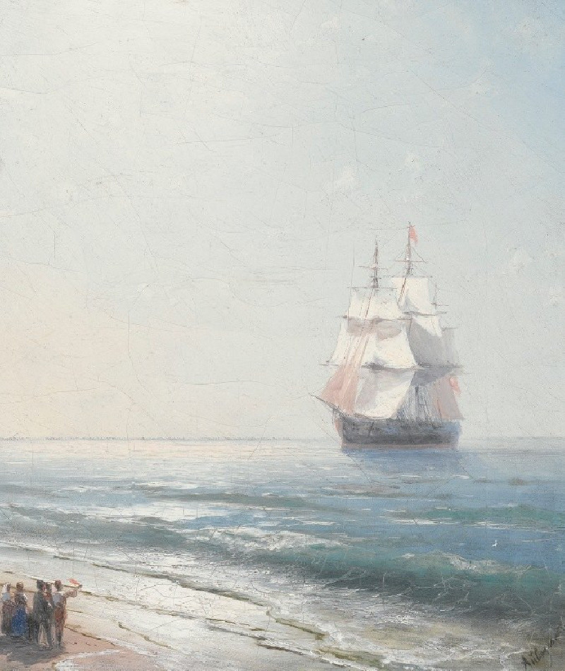 Ivan Konstantinovich Aivazovsky reprodukcija Crimea, VISOS REPRODUKCIJOS , paveikslai, reprodukcijos internetu