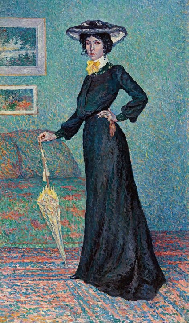 Maximilien Luce reprodukcija Lucie Cousturier (1903), VISOS REPRODUKCIJOS , paveikslai, reprodukcijos internetu