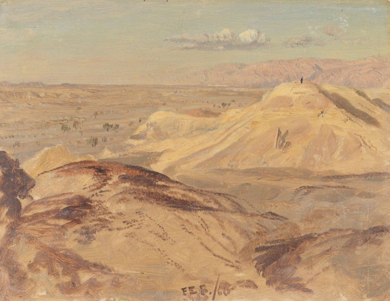 Landscape near Petra (1868) reproduction of painting by Frederic Edwin Church. ALL GICLEE PRINTS