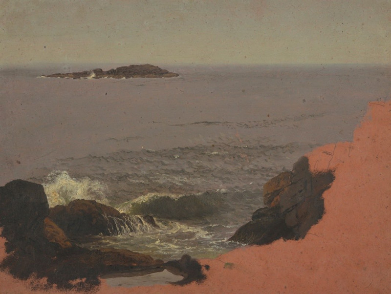 Frederic Edwin Church reprodukcija Maine Coast (1845–48), VISOS REPRODUKCIJOS , paveikslai, reprodukcijos internetu