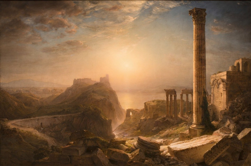 Syria by the Sea (1873) reproduction of painting by Frederic Edwin Church. ALL GICLEE PRINTS