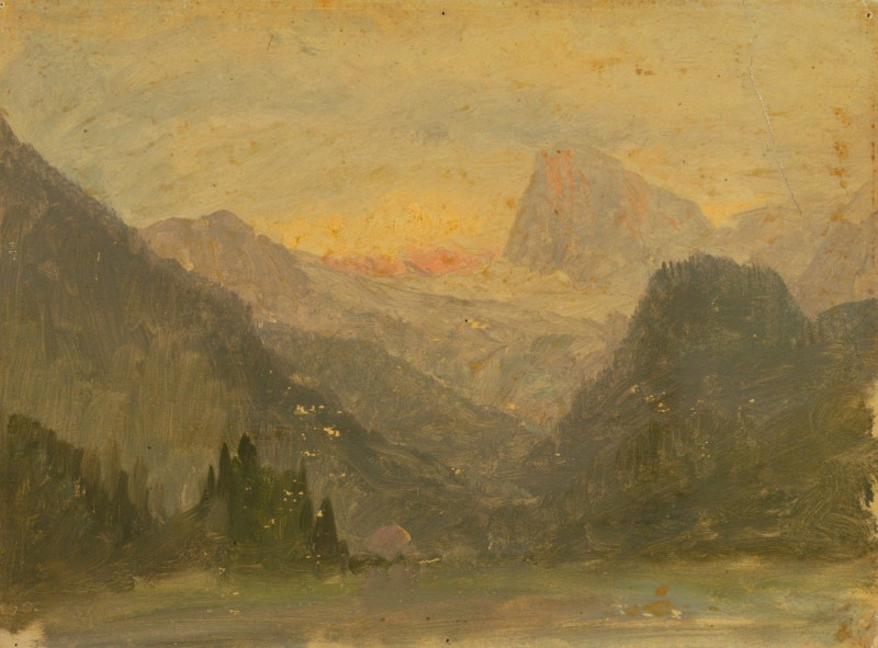 The Watzmann, near Berchtesgaden (1868) reproduction of painting by Frederic Edwin Church. ALL GICLEE PRINTS