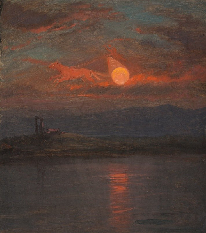 The Chariot of the Sun Fantasy (probably 1868–69) reproduction of painting by Frederic Edwin Church. ALL GICLEE PRINTS