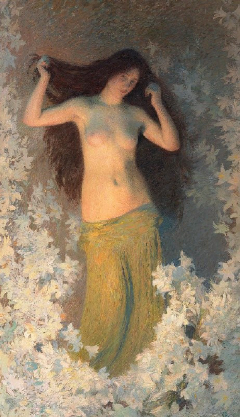 Henri Martin reprodukcija Beauté (1900), VISOS REPRODUKCIJOS , paveikslai, reprodukcijos internetu