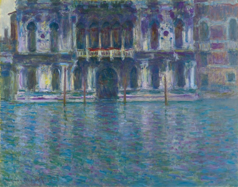 Le Palais Contarini (1908) reproduction of painting by Oscar-Claude Monet. ALL GICLEE PRINTS