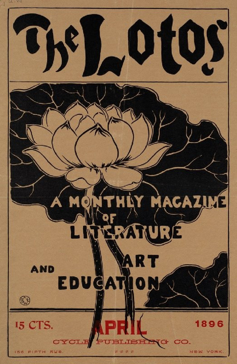 The lotos, a monthly magazine of literature & art education, April (1896) reproduction of painting by Arthur Wesley Dow. ALL ...