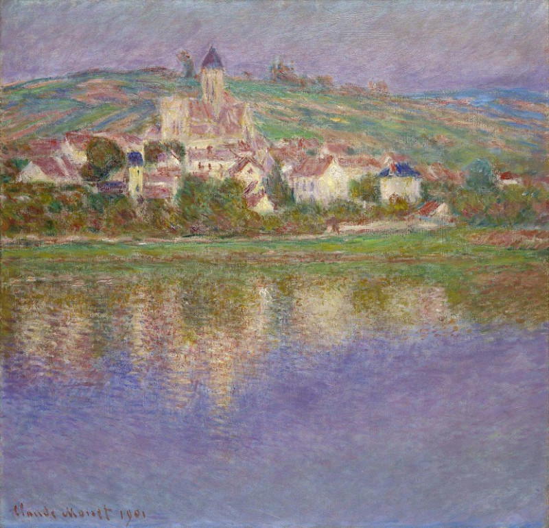 Oscar-Claude Monet reprodukcija Vétheuil (1901), VISOS REPRODUKCIJOS , paveikslai, reprodukcijos internetu