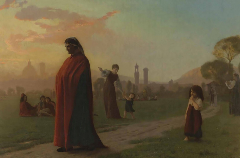 Dante (He Hath Seen Hell) reproduction of painting by Jean-Léon Gérôme. ALL GICLEE PRINTS