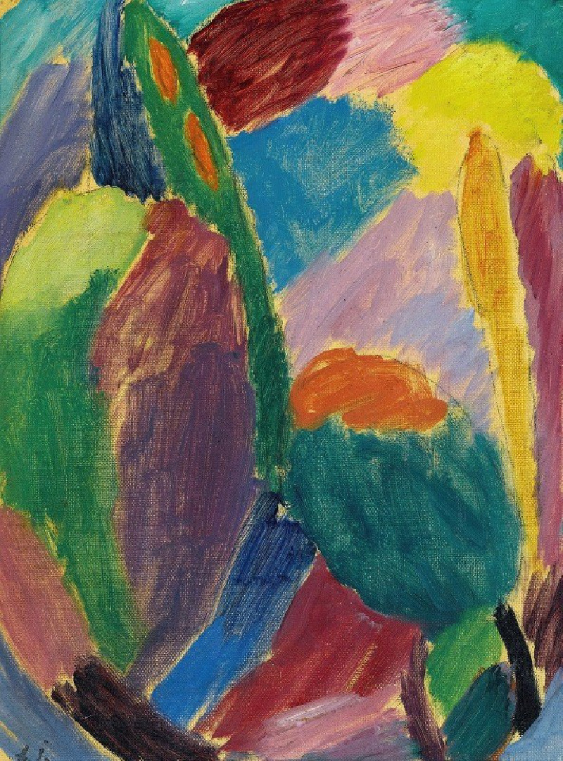 Alexej von Jawlensky reprodukcija Variation (before 1921), VISOS REPRODUKCIJOS , paveikslai, reprodukcijos internetu