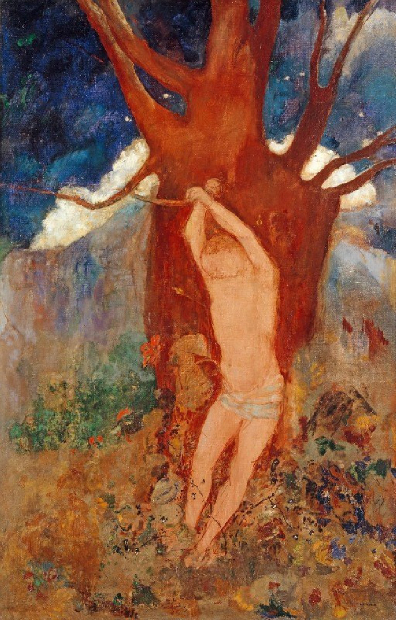 Odilon Redon reprodukcija Saint Sébastien (1910), VISOS REPRODUKCIJOS , paveikslai, reprodukcijos internetu