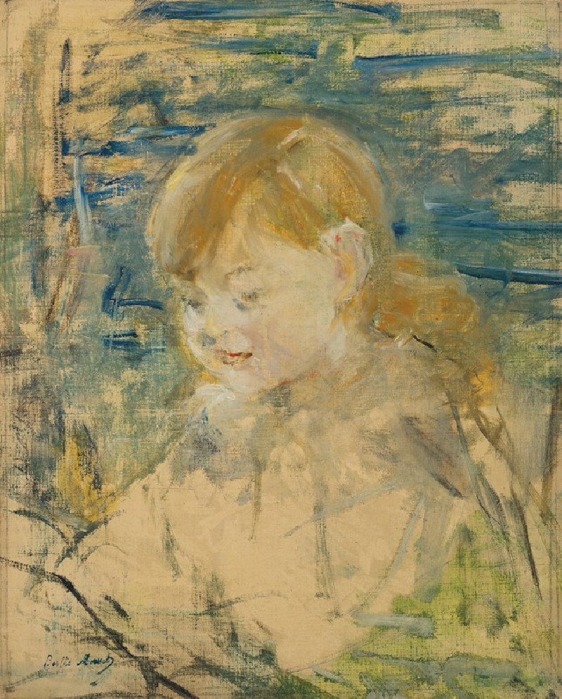 Berthe Morisot reprodukcija The Blond Girl (1883), VISOS REPRODUKCIJOS , paveikslai, reprodukcijos internetu