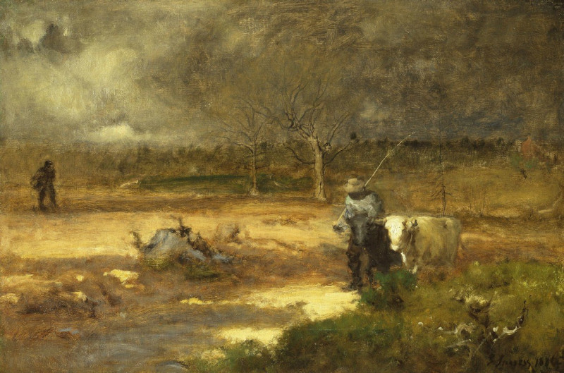 Homeward reproduction of painting by George Inness. ALL GICLEE PRINTS