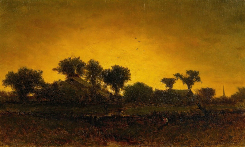 George Inness reprodukcija Light Triumphant (1862), VISOS REPRODUKCIJOS , paveikslai, reprodukcijos internetu