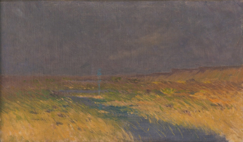 Landscape before Evening (1910–1930) reproduction of painting by Ferdinand Katona. ALL GICLEE PRINTS