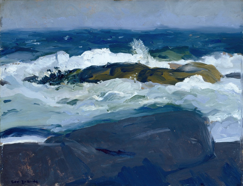 George Wesley Bellows reprodukcija Rock Reef, Maine (1913), VISOS REPRODUKCIJOS , paveikslai, reprodukcijos internetu