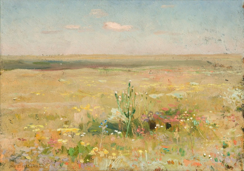 Steppe (1900) reproduction of painting by Jan Stanislawski. ALL GICLEE PRINTS